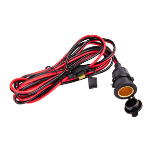 汽车点烟器改装母座转换插头摩托电动车充电口加装12V车载点烟头