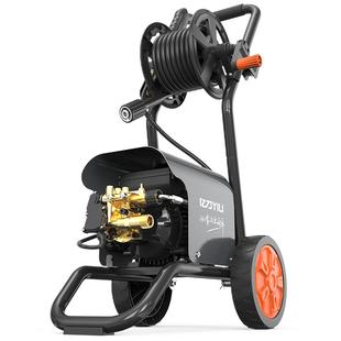 亿力洗车机220v家用商用高压清洗机大功率增压水枪强力洗地水泵抢