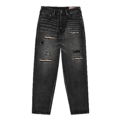 EVISU福神男士洗水破洞牛仔裤