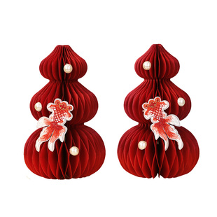 新年福字小摆件2026新款马年装饰品玄关折纸葫芦春节过年氛围布置