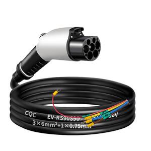 充电桩枪线新能源电动汽车换枪头充电枪1632A7KW延长线维修换枪头