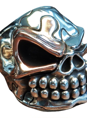 铁头的店 925银 STARLINGEARA 斯特林  朋克风 拼图骗徒戒指