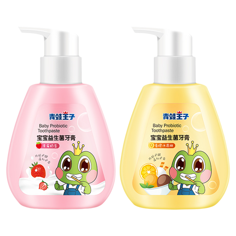 青蛙王子儿童益生菌防蛀牙膏