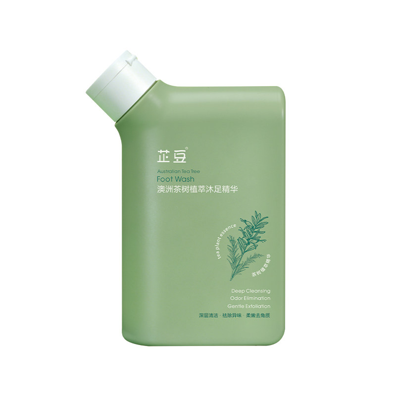 芷豆澳洲茶树沐足精华汗脚臭脚深层清洁除臭搓脚泡脚洗脚液家用