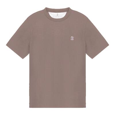 BC/Brunello Cucinelli 春夏新款男士短袖圆领T恤银泰百货 301574