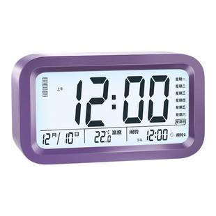 智能闹钟学生专用起床神器2025年新款初中生电子时钟儿童强力叫醒