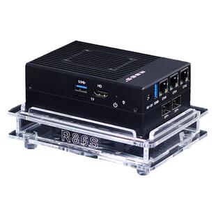 R86S多网口迷你小主机散热器N5105 2.5G网口万兆光口主机散热风扇