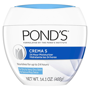 美国直邮Pond's旁氏面霜保湿干性皮肤Ponds补水润肤乳液Crema S