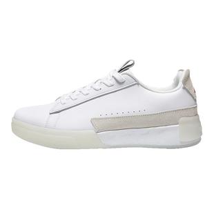 匹克态极小白鞋2024春夏皮革男款舒适板鞋男滑板鞋平鞋底休闲鞋男