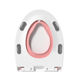 马桶盖家用通用加厚坐便盖板老旧式UVO型厕所子母坐便圈盖子配件