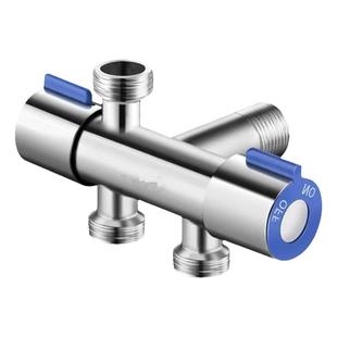 角阀一进二出双控三出四出双出水304不锈钢四分多功能分流器龙头