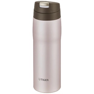 虎牌进口超轻梦重力304不锈钢直身保温杯480ml便携水杯通用日本产