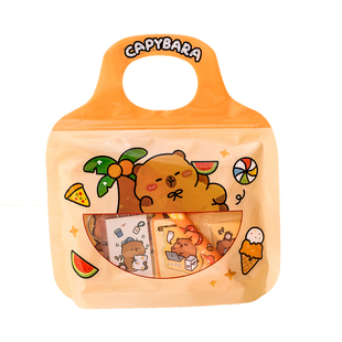 可爱水豚文具大礼包学生奖励小礼品初中开学全班奖品儿童伴手礼物