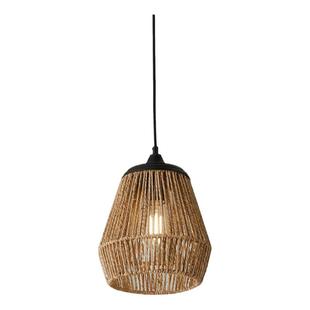 美式乡村名宿小吊灯藤艺餐厅卧室灯饰纯手工绑麻绳创意设计师灯具