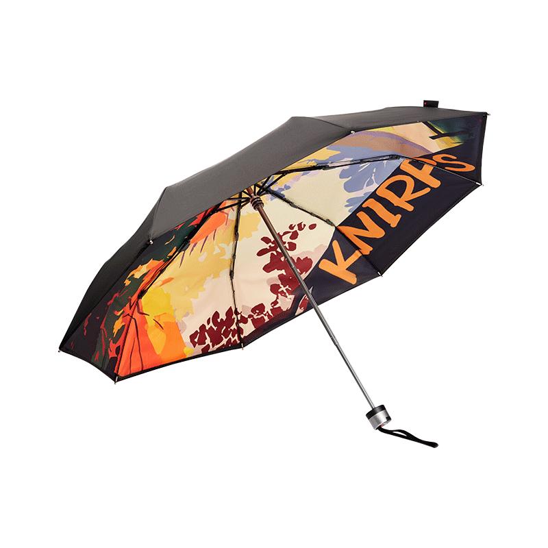 新款德国knirps德国双层防晒伞女遮阳伞黑胶太阳伞雨伞晴雨两用