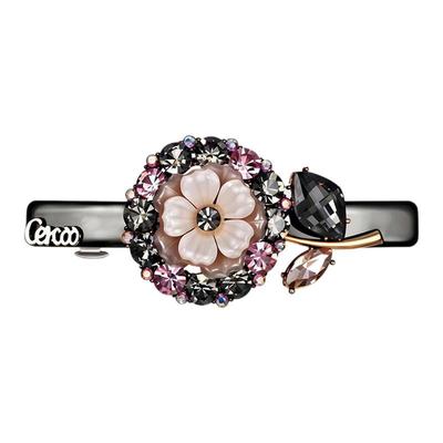 cercoo奢蔻水钻韩式风顶夹夹子