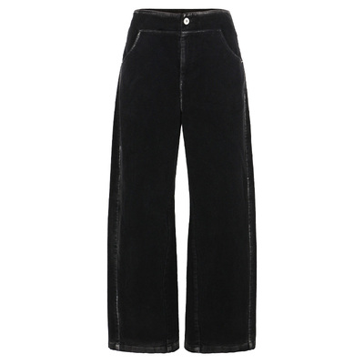 SEEKSIMPLE 做旧复古灯芯绒直筒休闲裤女宽松显瘦垂感长裤D0567