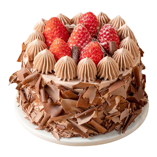 【幸福西饼】森林小红帽生日蛋糕下午茶动物奶油同城黑樱桃草莓