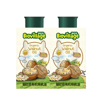 碧欧奇有机核桃油5ML辅食用油