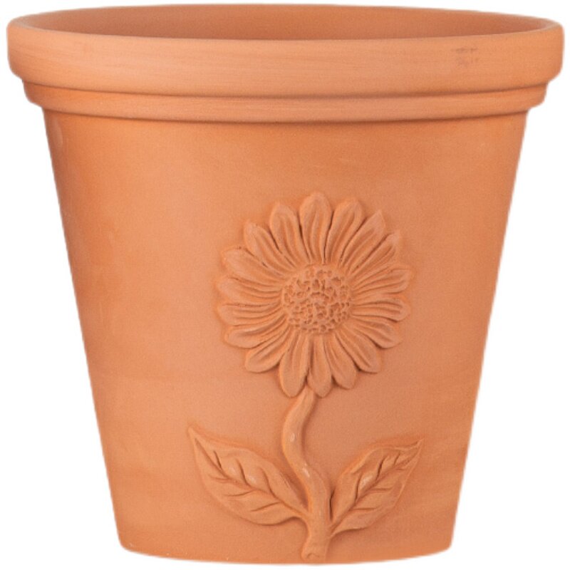 特价北欧罗马粗陶花盆绿物透气