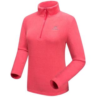 探拓抓绒衣男款加厚半拉链户外手抓绒外套女秋冬套头摇粒绒打底衫