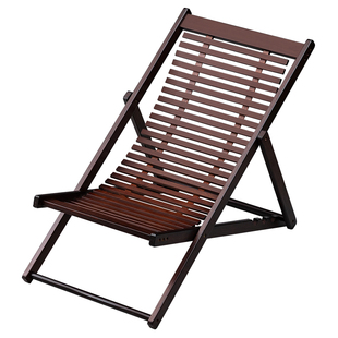 躺椅折叠午休可坐可躺靠竹睡椅子结实耐用老人专用懒人阳台办公室