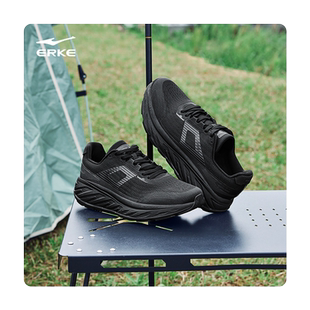 鸿星尔克驰野丨户外鞋跑步鞋黑色登山鞋新款男鞋防滑耐磨运动鞋男