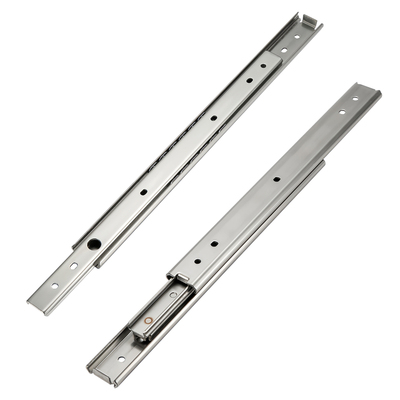 27mm宽二节三节工业钢珠滑轨加厚