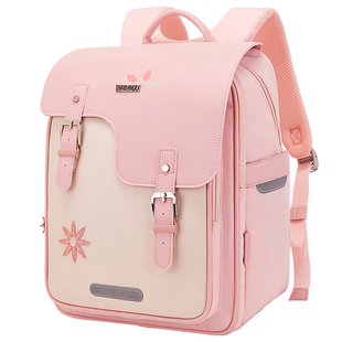 托米约翰书包女生小学生一二三年级新款女孩减负护脊儿童背包男生