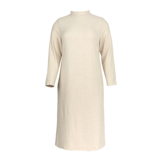 美丽客栈高端大码轻奢女装200斤胖mm显瘦复古质感修身针织连衣裙