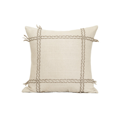 BACKTO卜凸侘寂风抱枕民宿酒店别墅样板房高级感靠垫靠枕沙发客厅