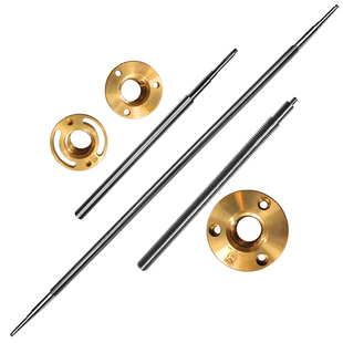 台湾炮塔铣铣床丝杆配件铜套工作台X轴Y轴Z轴丝杠捷甬达铜螺母帽