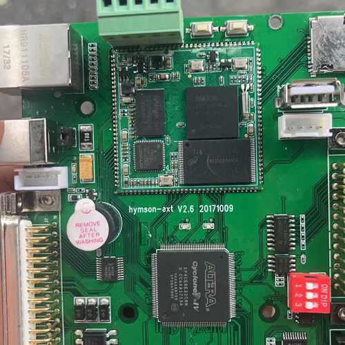 激光打标卡 hymson-ext V2.6，2017年10月议价