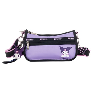 LeSportsac乐播诗新款酷洛米可爱包包女款紫色通勤小斜挎包