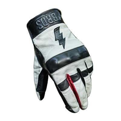 复古做旧机车手套防摔触屏真皮