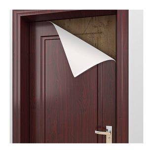 门贴纸整张木门翻新自粘壁纸加厚门贴入户门旧门改造遮丑木纹贴纸