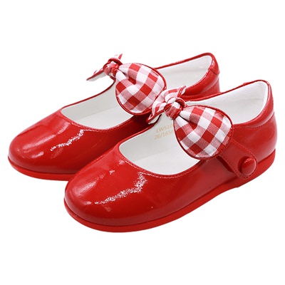 Littlewinkaa女童新年红公主鞋