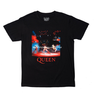 正版Queen皇后乐队波西米亚狂想曲vintage摇滚短袖T恤e官方现行版