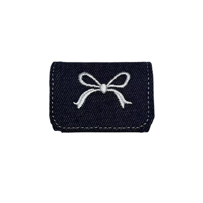 苹果airpods3pro耳机壳刺绣牛仔