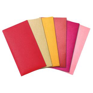 无字红包定制空白利是封大小号百千元纯色红包可定制logo加印内容