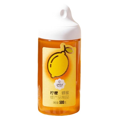 养蜂婆婆蜂蜜柠檬茶挤压瓶1斤装