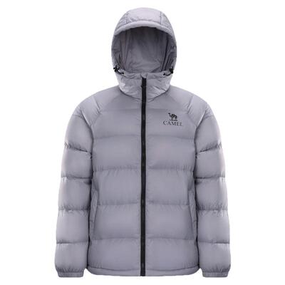 骆驼女装短款羽绒服冬季26新款90绒防风御寒保暖连帽面包服外套
