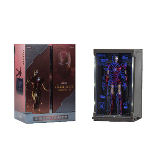 中动玩具钢铁侠格纳库套装手办漫威十周年纪念版1:10钢铁侠公仔