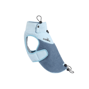 【设计师款】wakytu英国狗狗秋冬棉衣泰迪比熊冬装可牵引宠物棉服