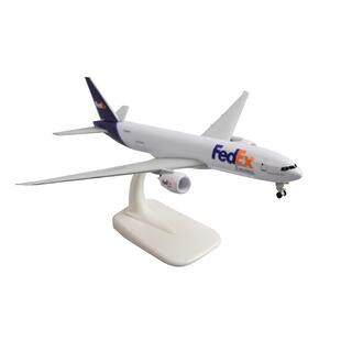 20cm联邦快递波音777货机飞机模型仿真民航货运航空摆件礼物FedEx