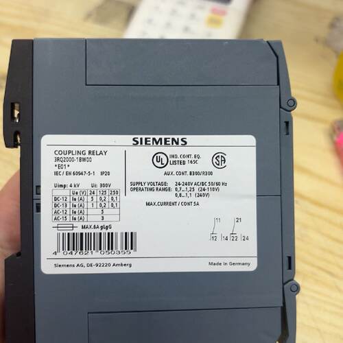 溢价-耦合继电器 3RQ2000-1BW00