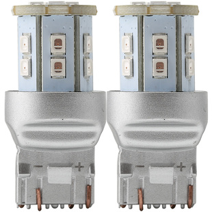 佛山照明T20双丝7443超亮LED刹车灯12V汽车灯泡W21/5W适用飞度CRV