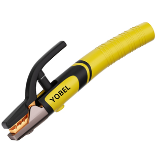 YOBEL焊把钳新款电焊枪工业防烫电焊夹氩弧焊枪配件铜弯柄电焊钳