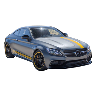 适用于奔驰侧裙改装AMG拉花车贴C63C43 A级C级CLA GT GLC G coupe