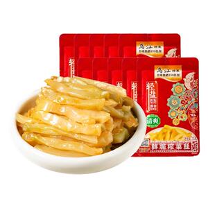 乌江榨菜鲜爽鲜脆菜丝70g*20袋正宗涪陵榨菜丝下饭菜清淡清爽榨菜